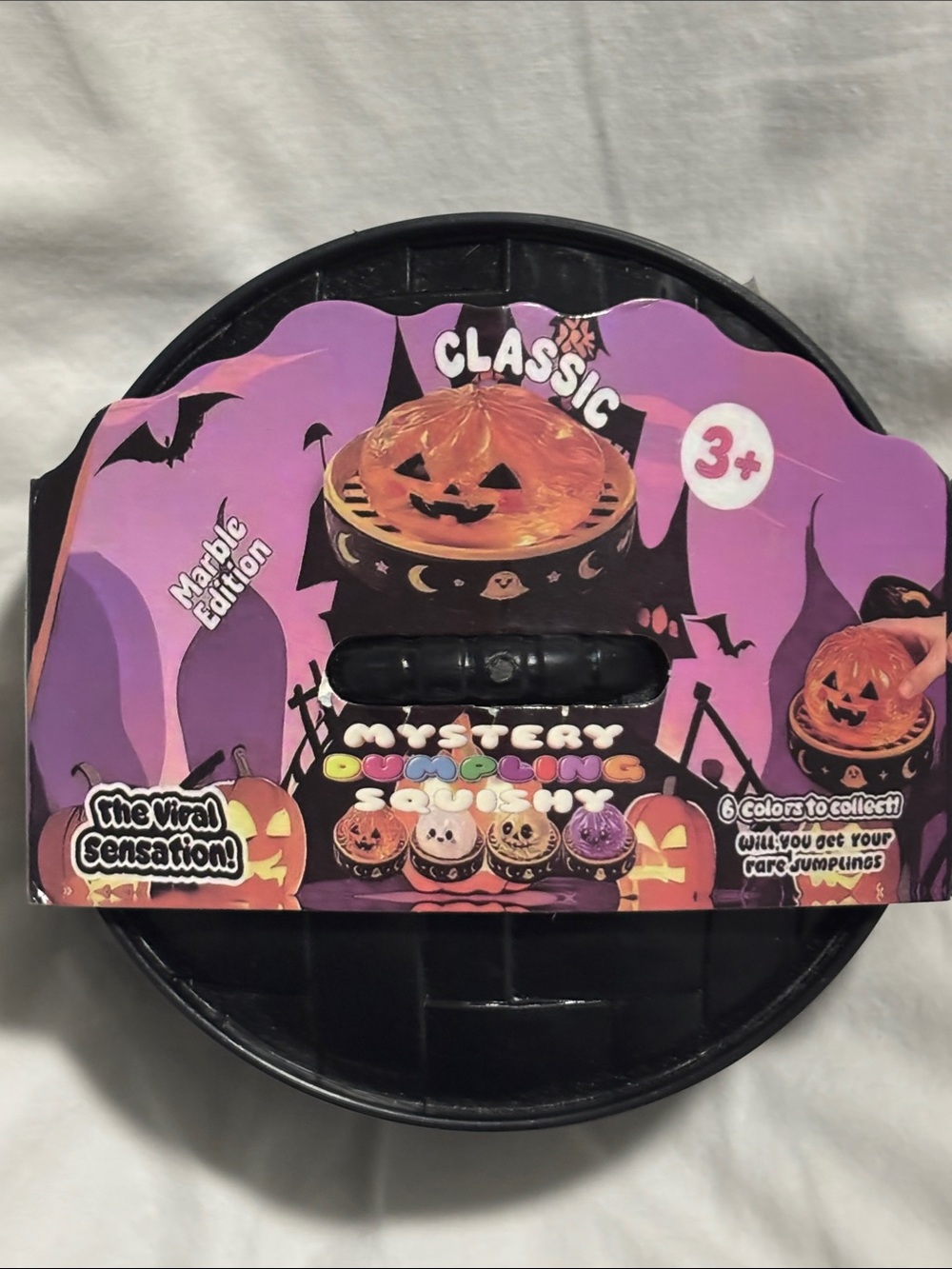 Classic Mystery Dumpling Pumpkin Squishy - Marble Edition